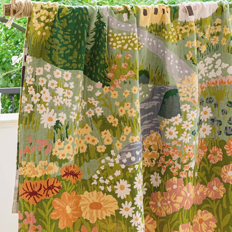 Fairytale Village Pure Cotton Blanket - image 6