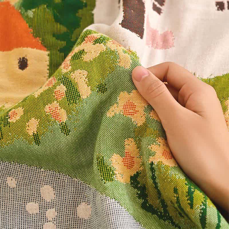 Fairytale Village Pure Cotton Blanket - image 7