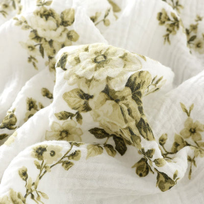 Vintage Peony Cotton Gauze Pajama Set - image 5