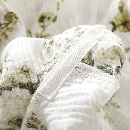 Vintage Peony Cotton Gauze Pajama Set - image 6