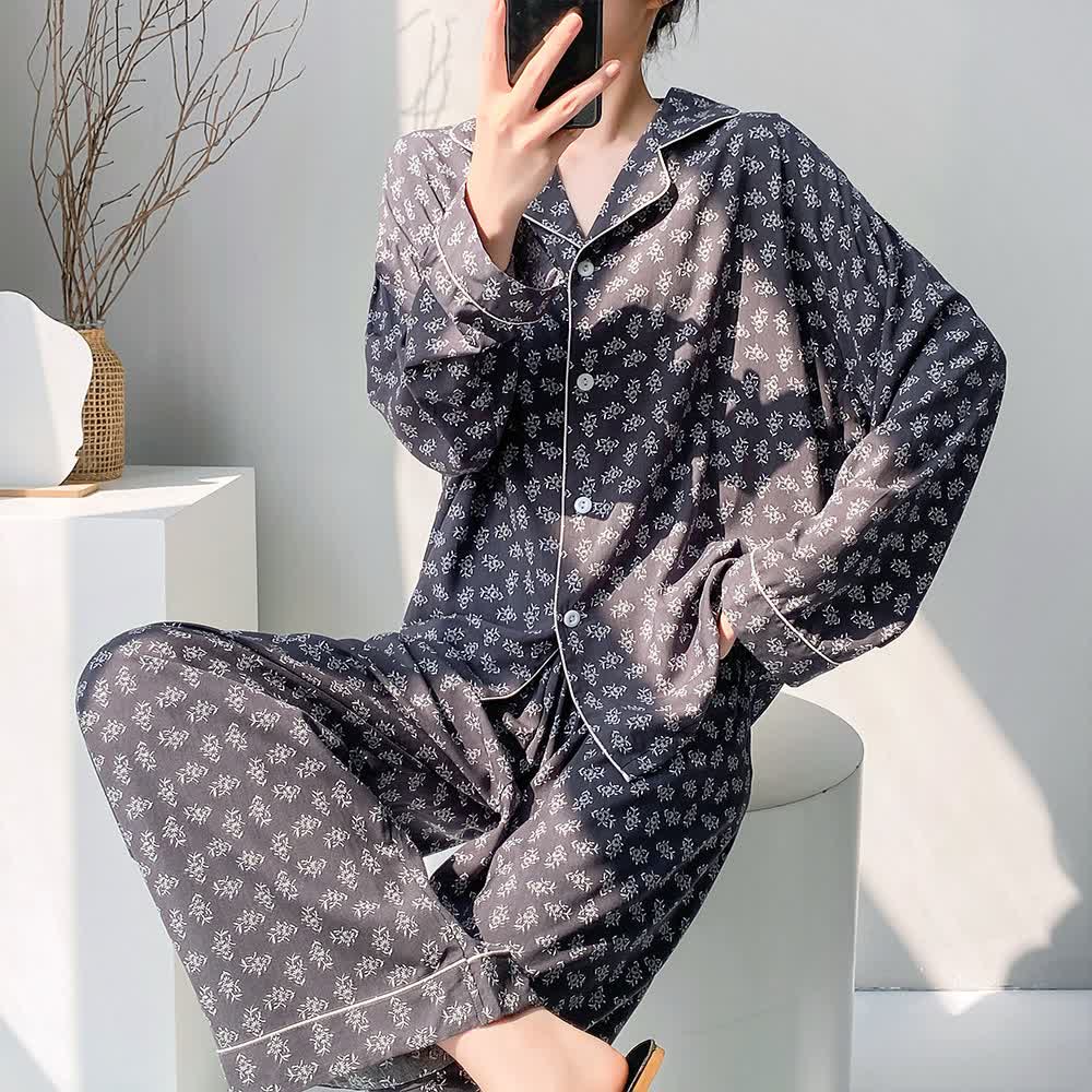 Red Heart Print Pajama Set - image 4