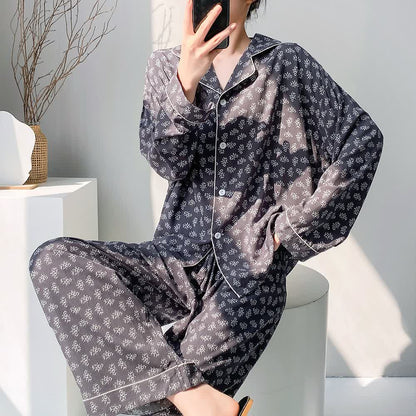 Red Heart Print Pajama Set - image 4