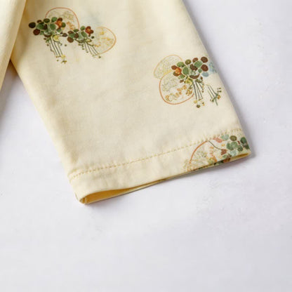 Fresh Oriental Pattern Pajama Set - image 4