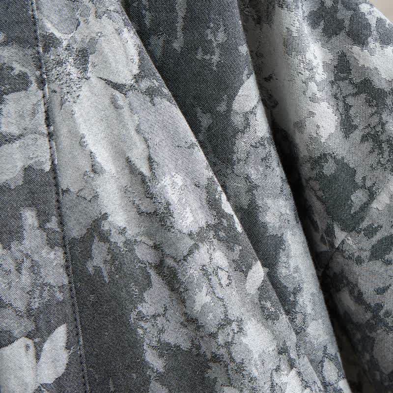 Elegant Floral Kimono Cotton Gauze Robe - image 23