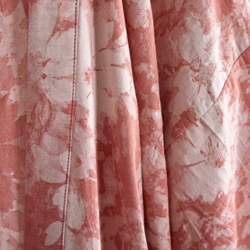 Elegant Floral Kimono Cotton Gauze Robe - image 8