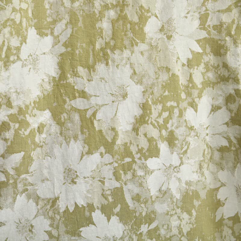 Elegant Floral Kimono Cotton Gauze Robe - image 16