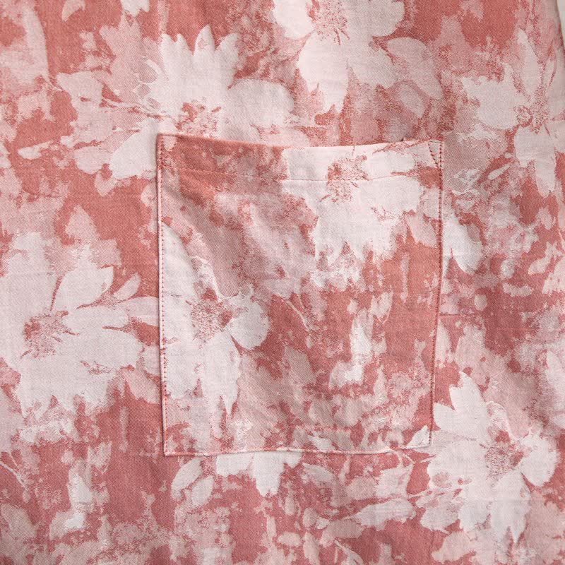 Elegant Floral Kimono Cotton Gauze Robe - image 6