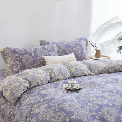 Ethnic Floral Cotton Gauze Bedding Set(4PCS) - image 1