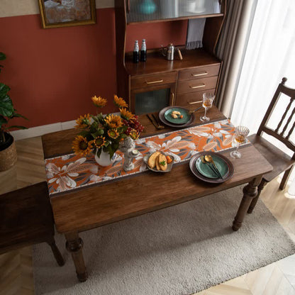 Artistic Corn Jacquard Tassel Table Runner - image 3