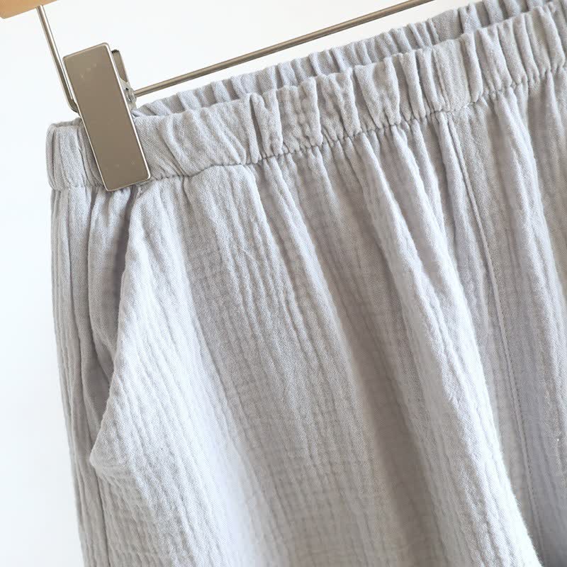 Cotton Double Gauze Tank Top & Shorts Set - image 8