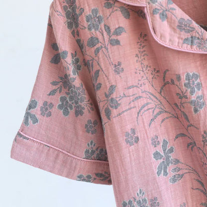 Branch & Floral Pure Cotton Pajama Set - image 11