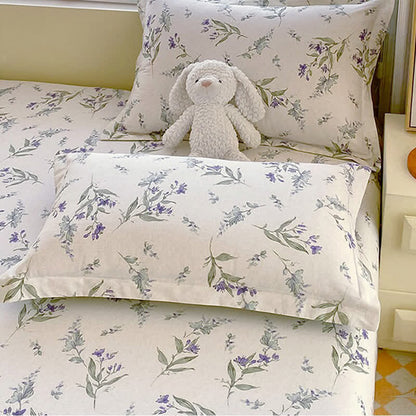 Rustic Floral Pure Cotton Bedding Set(4PCS) - image 7
