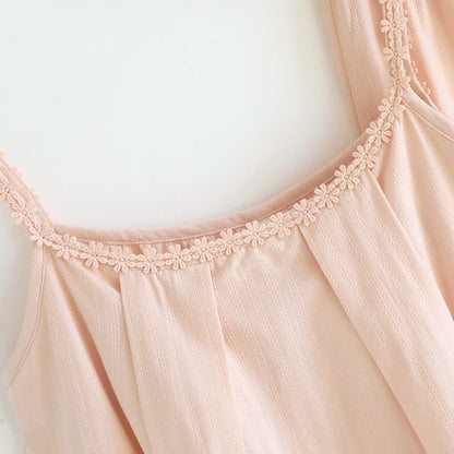 Cotton Jacquard Camisole Pajama Set - image 6