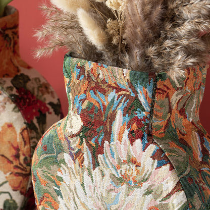Handcrafted Soft-Texture Floral Decorative Vase - image 3