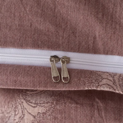 Vintage Pink Cotton Double Gauze Bedding(4PCS) - image 14