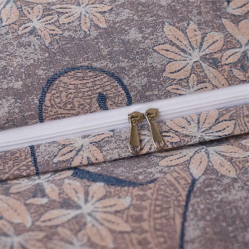 Elegant Floral Cotton Double Gauze Bedding(4PCS) - image 14