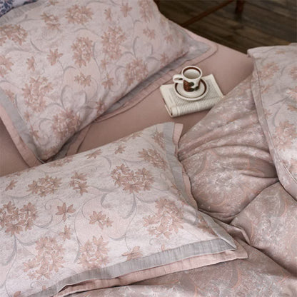 Elegant Floral Cotton Double Gauze Bedding(4PCS) - image 28
