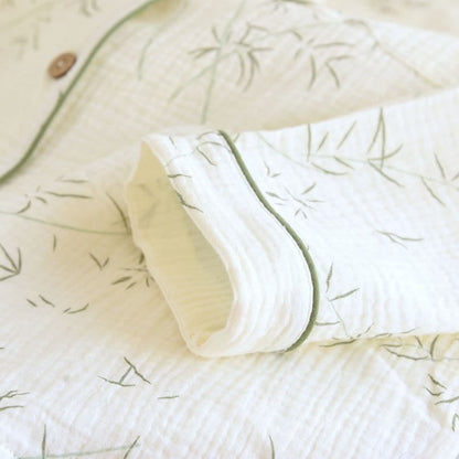 Bamboo Leaf Cotton Double Gauze Pajamas - image 5