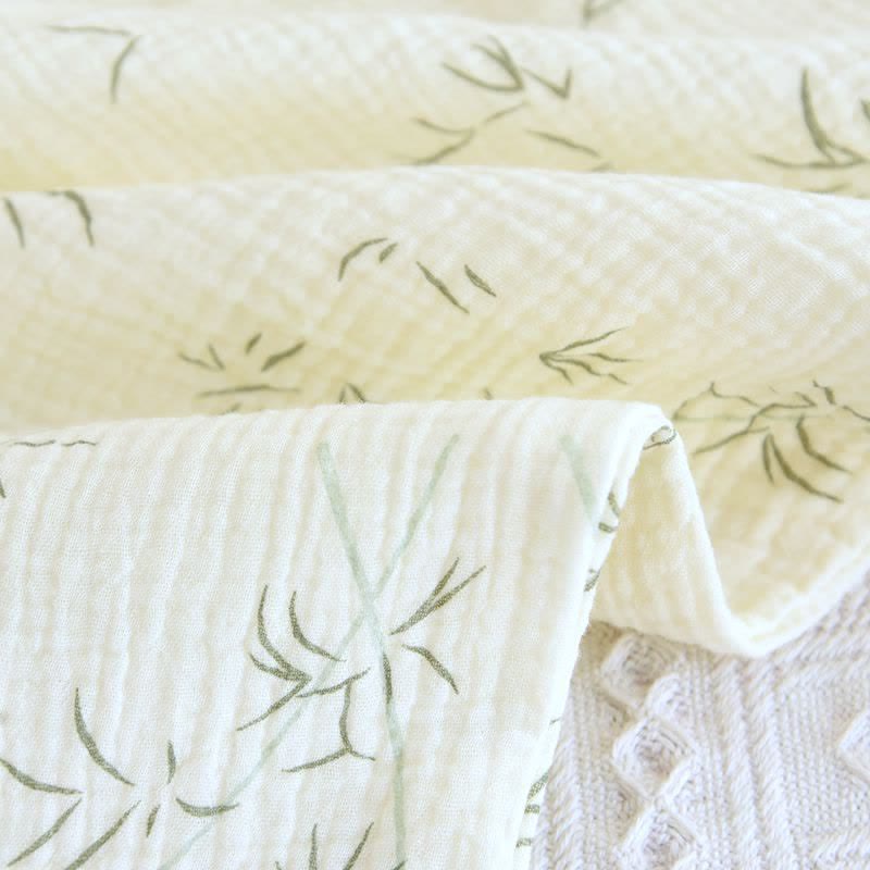 Bamboo Leaf Cotton Double Gauze Pajamas - image 10