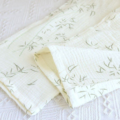 Bamboo Leaf Cotton Double Gauze Pajamas - image 9