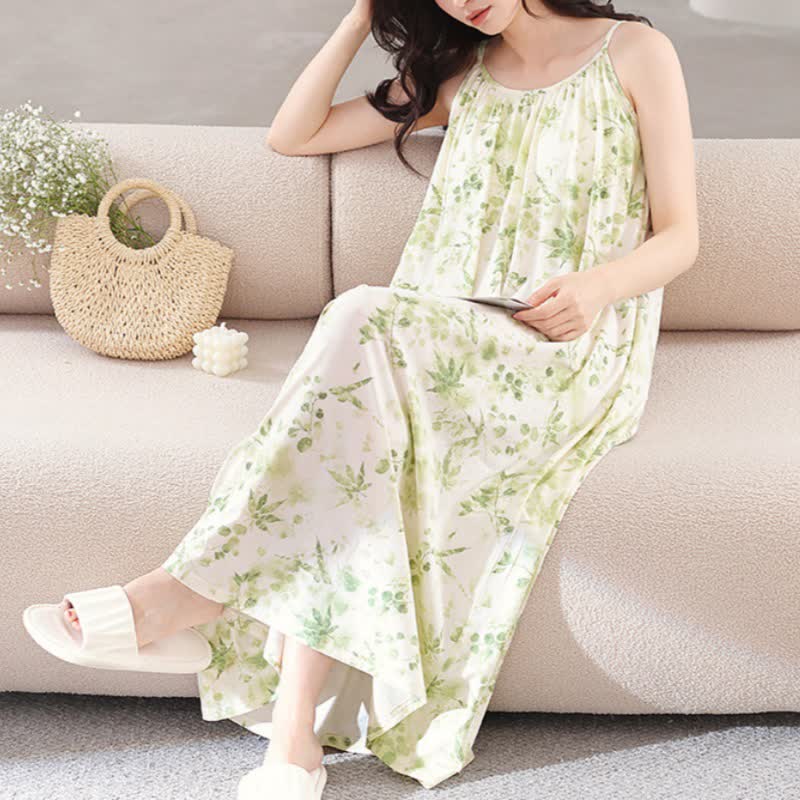 Refresh Style Leaf Camisole Nightgown - image 2