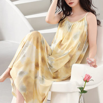 Artistic Ink Wash Camisole Nightgown - image 1