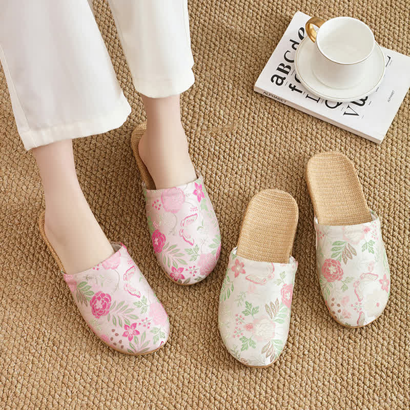Refresh Floral Closed-Toe House Shoes - image 2