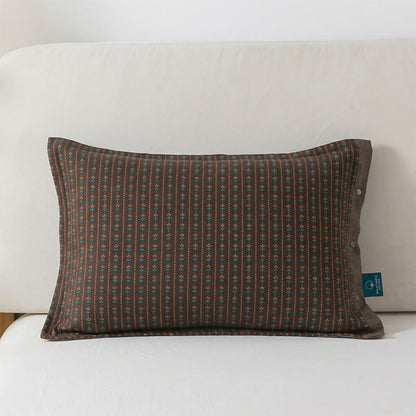 Vintage Bohemia Button Cotton Pillowcases (2PCS) - image 1