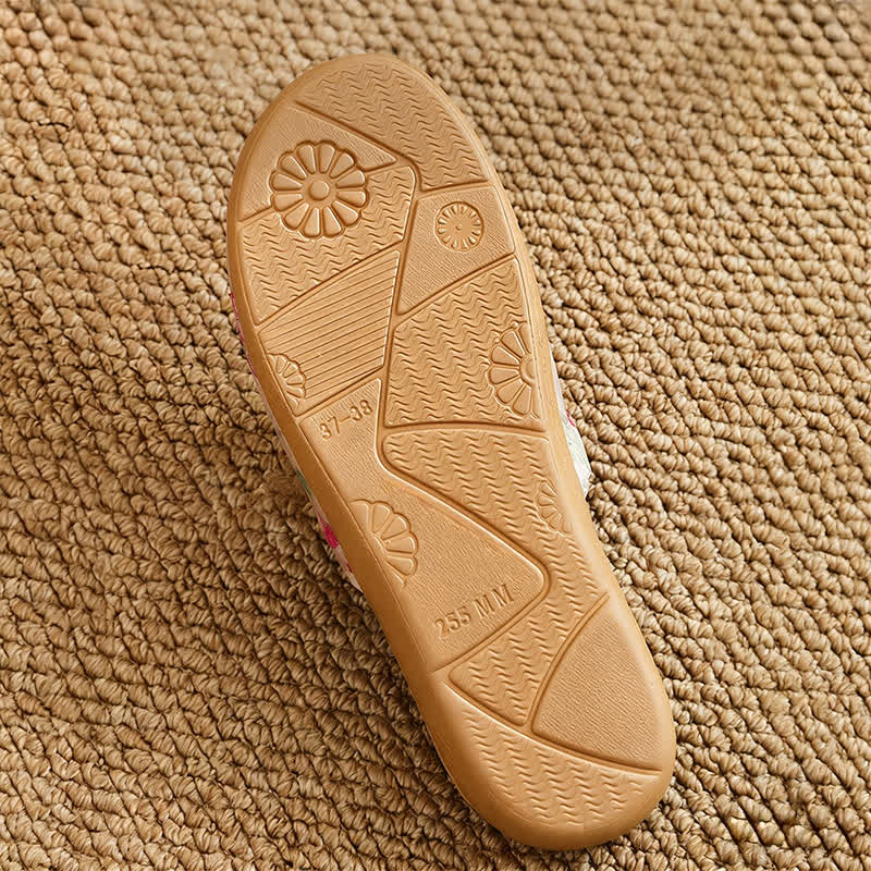 Refresh Floral Closed-Toe House Shoes - image 7