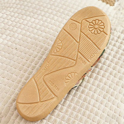 Bohemian Style Linen House Slippers - image 6