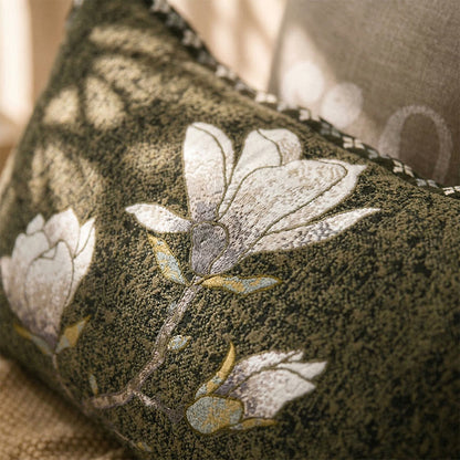 Pure Cotton Jacquard Magnolia Pillowcases (2PCS) - image 1