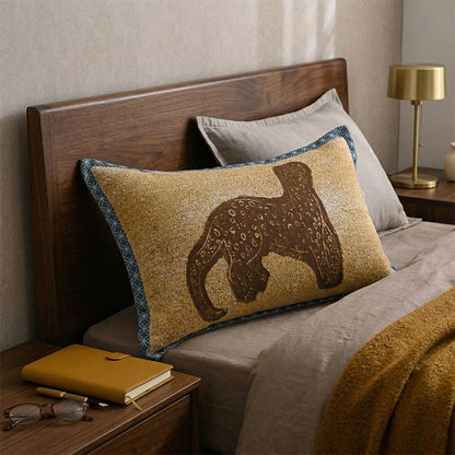 Bohemian Jacquard Leopard  Pillowcases (2PCS) - Brown&Yellow - 80cm x 54cm - image 0