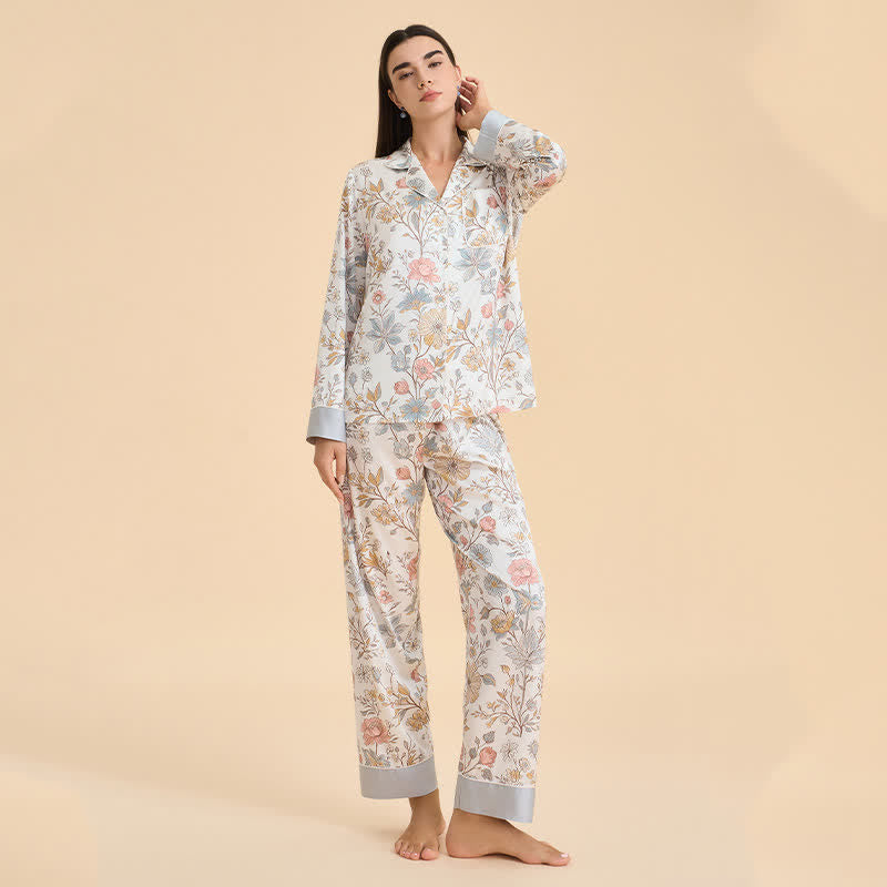 Fresh Bloom Floral Pajama Set - image 3