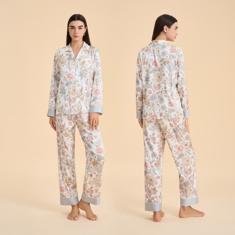 Fresh Bloom Floral Pajama Set - image 1