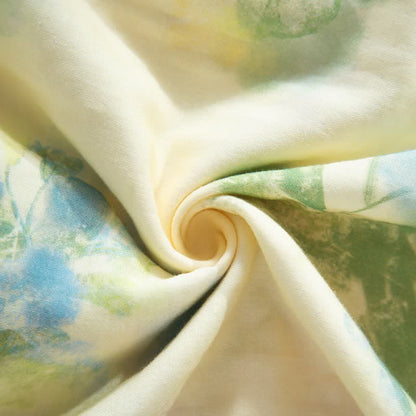 Floral Ruffled Cotton Gauze Pajama Set - image 14