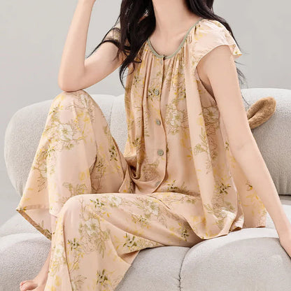 Refresh Pastel Floral Loungewear Set - image 3