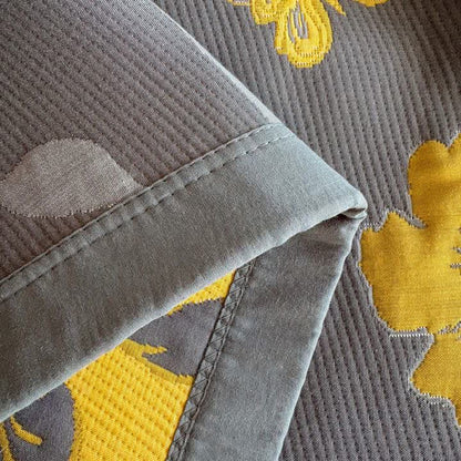 Branch & Bird Cotton Gauze Quilt Blanket - image 14