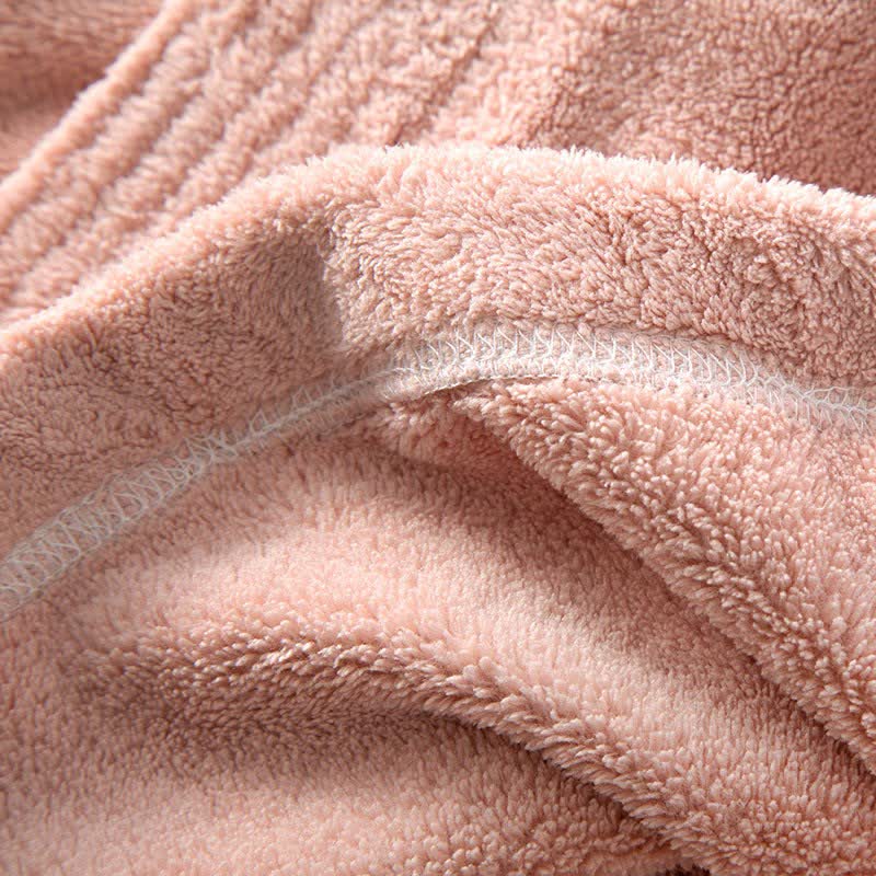 His & Hers Solid Color Absorbent Bath Robe - image 15