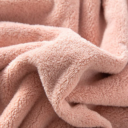 His & Hers Solid Color Absorbent Bath Robe - image 14