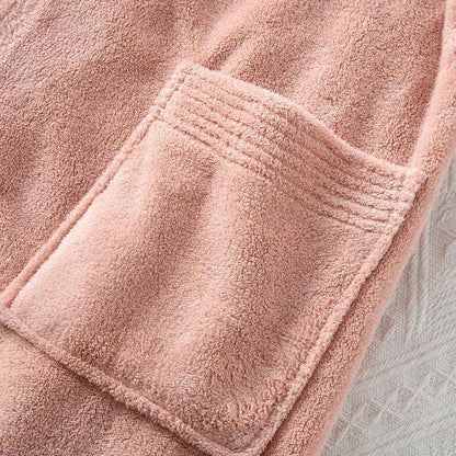 His & Hers Solid Color Absorbent Bath Robe - image 10