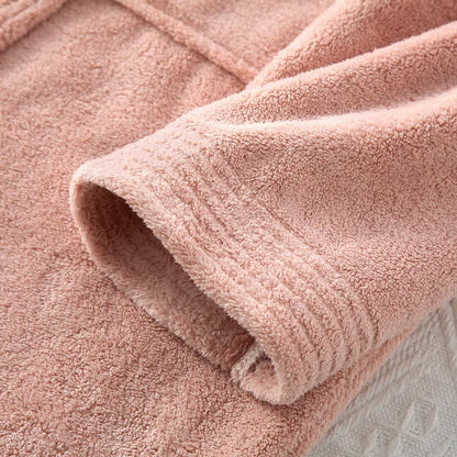 His & Hers Solid Color Absorbent Bath Robe - image 11