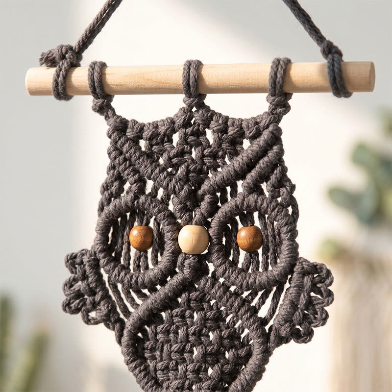 Bohemian Owl Patten Wall Hanging - image 1
