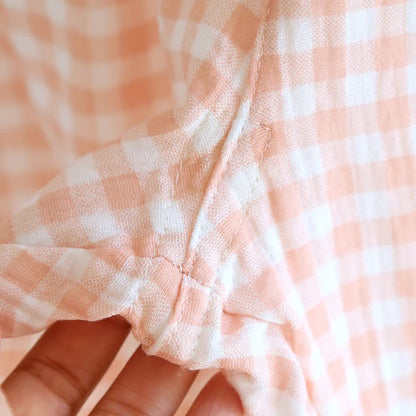 Gingham Pure Cotton Pajama Set - image 13