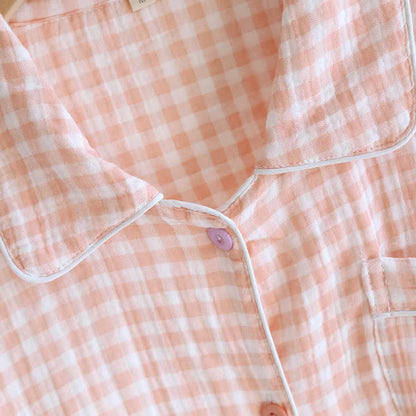 Gingham Pure Cotton Pajama Set - image 5