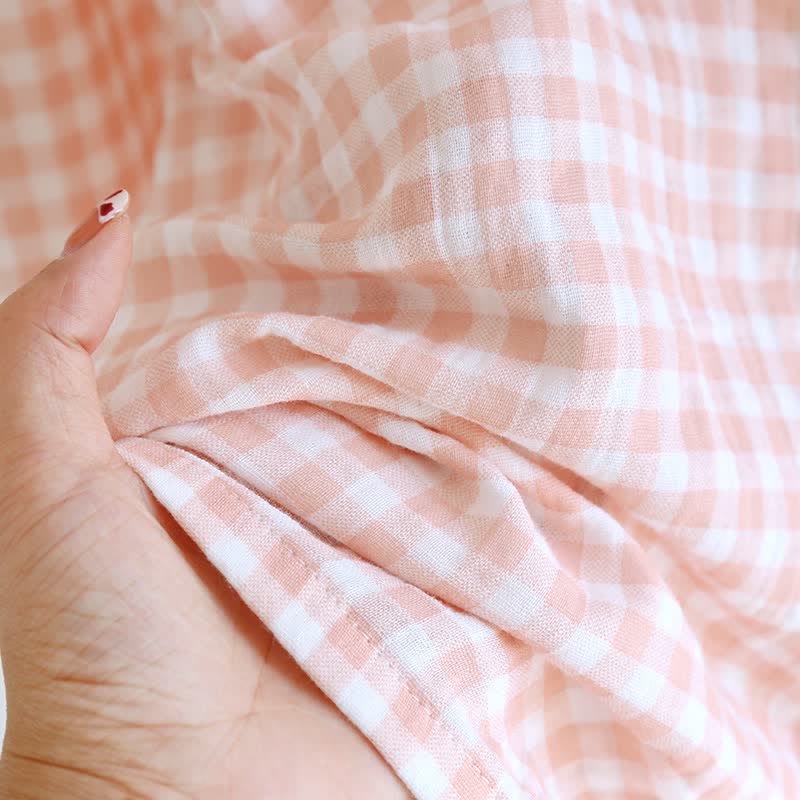 Gingham Pure Cotton Pajama Set - image 9