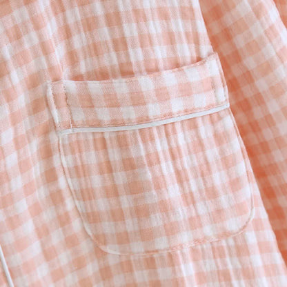 Gingham Pure Cotton Pajama Set - image 6