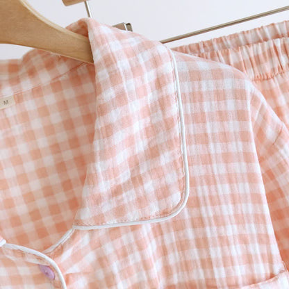 Gingham Pure Cotton Pajama Set - image 4