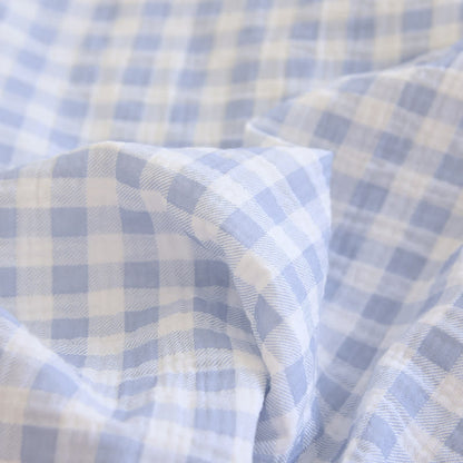 Matching Couples Plaid Cotton Gauze Pajamas - image 13