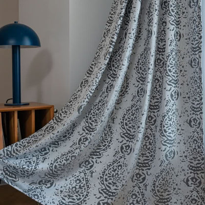 Vintage Style Water Drop Pattern Curtain - image 7