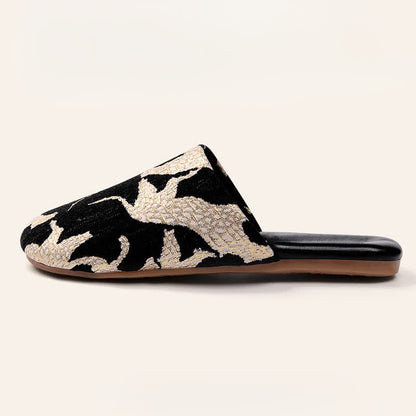 Jacquard Animal Closed-ToeIndoor Slippers - image 6